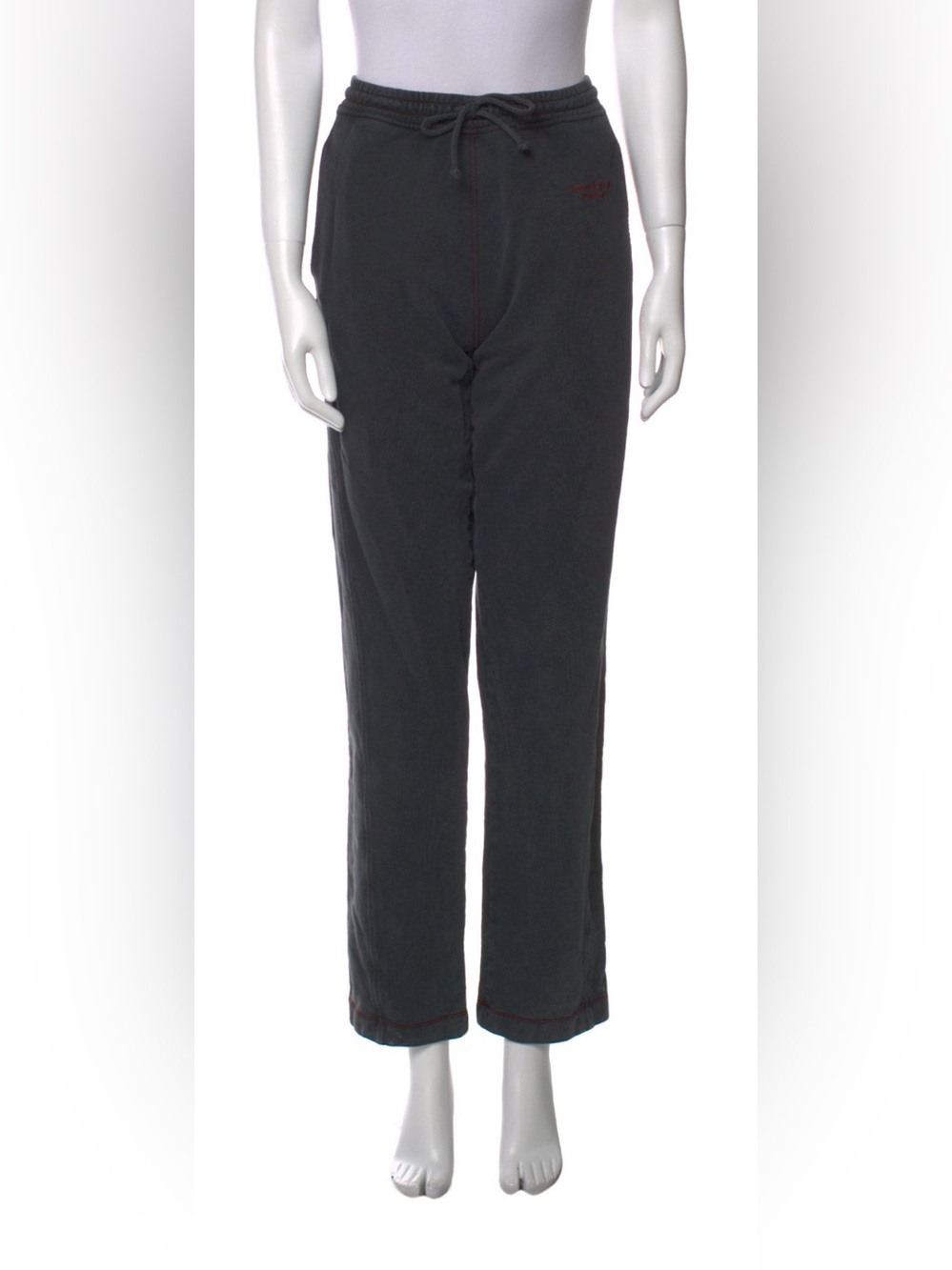 Acne Studios Stockholm Washed Black Straight Sweatpants Women’s Size Medium